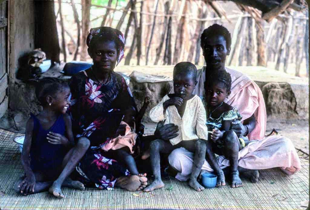 Amadou Demba and family