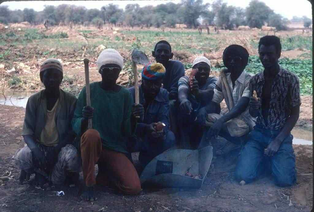 Becce farmers pose for photo